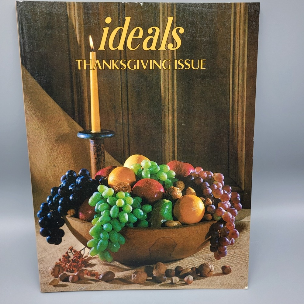 Vtg Ideals Thanksgiving 1978 Vol.35 No.5 Magazine Sept Poetry Holiday Art Poems